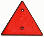 Driehoekreflector-rood-152mm