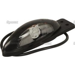 LED Markeringslicht RH 12/24V  (rood/wit)