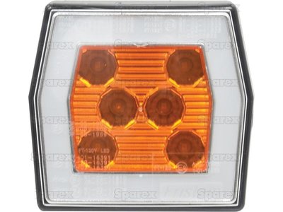 LED Markeringslicht - Voorste Facing, 12/36V (Rechts en Links)