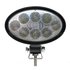 LED werklamp 12/24V  1800 lumen aluminium_8