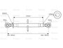 Topstang (Cat.22mm/1) Kogel en Kogel, Min. Lengte: 625mm. _8